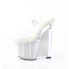 Pleaser - AMAZE808SRS Sandale à bride à la cheville - Transparent Product image